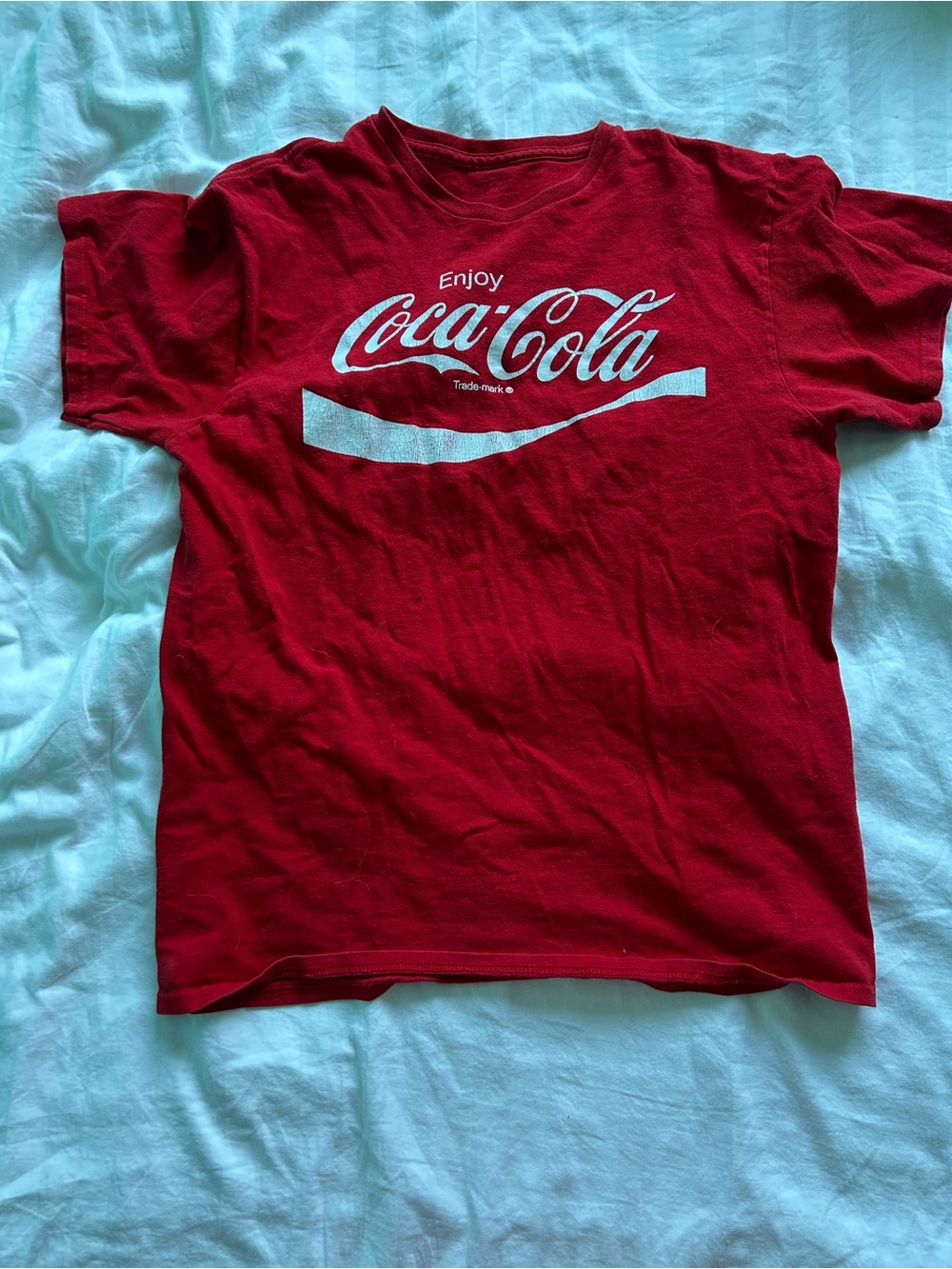 Coca Cola Red Tee with White Logo